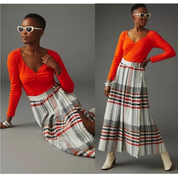 Maeve Bright Orange Top - Picture 5 of 5